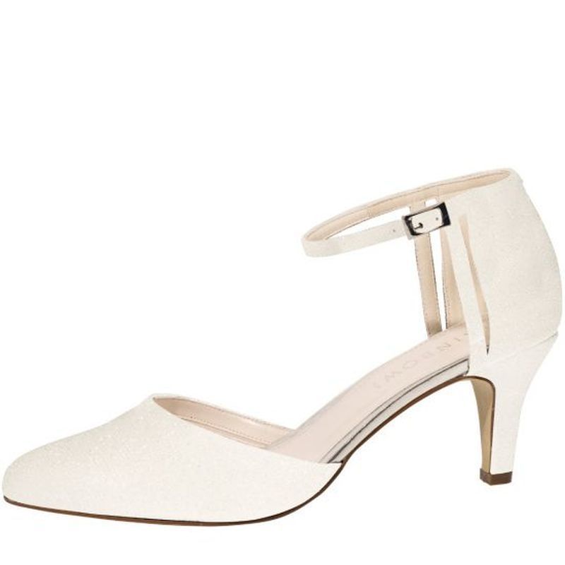 Chaussures femme Sarina argenté/doré/blanc