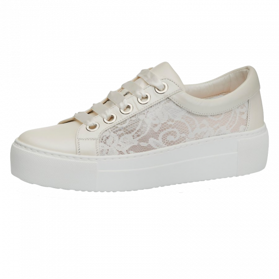 Basket femme nelli ivoire